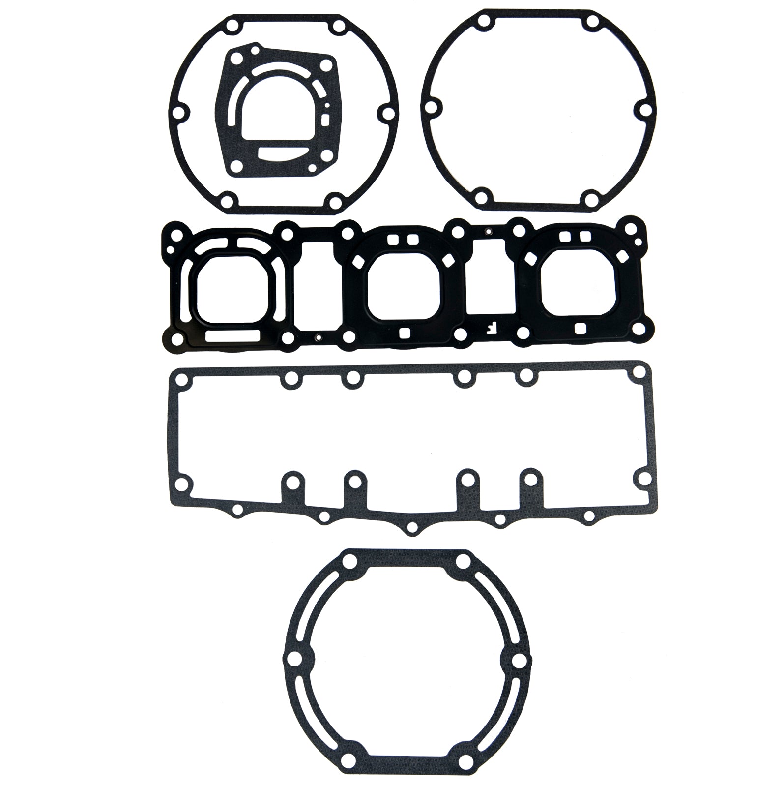 Exhaust gasket kit for Yamaha WaveRunner Jet Ski, fits 63M-14739-00-00 and 65U-14613-00-00