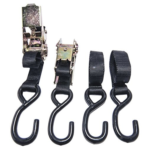 1 x 6 pair ratchet tie down strap for Jet Ski transport