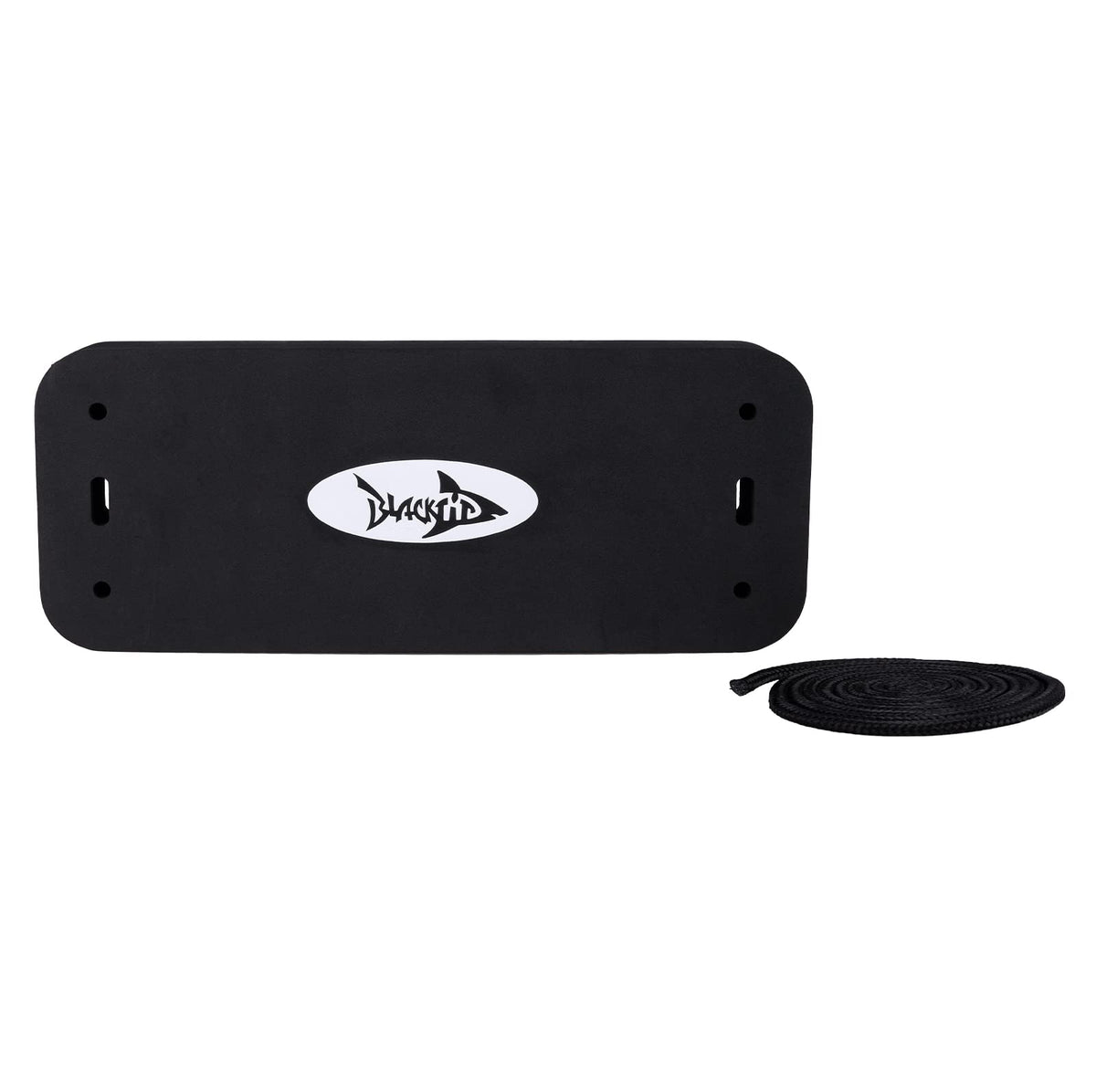 SBT BlackTip Jetsports PWC/JetBoat bumper, black 50mm 19.5x7.5x2 in, includes rope for Jet Ski