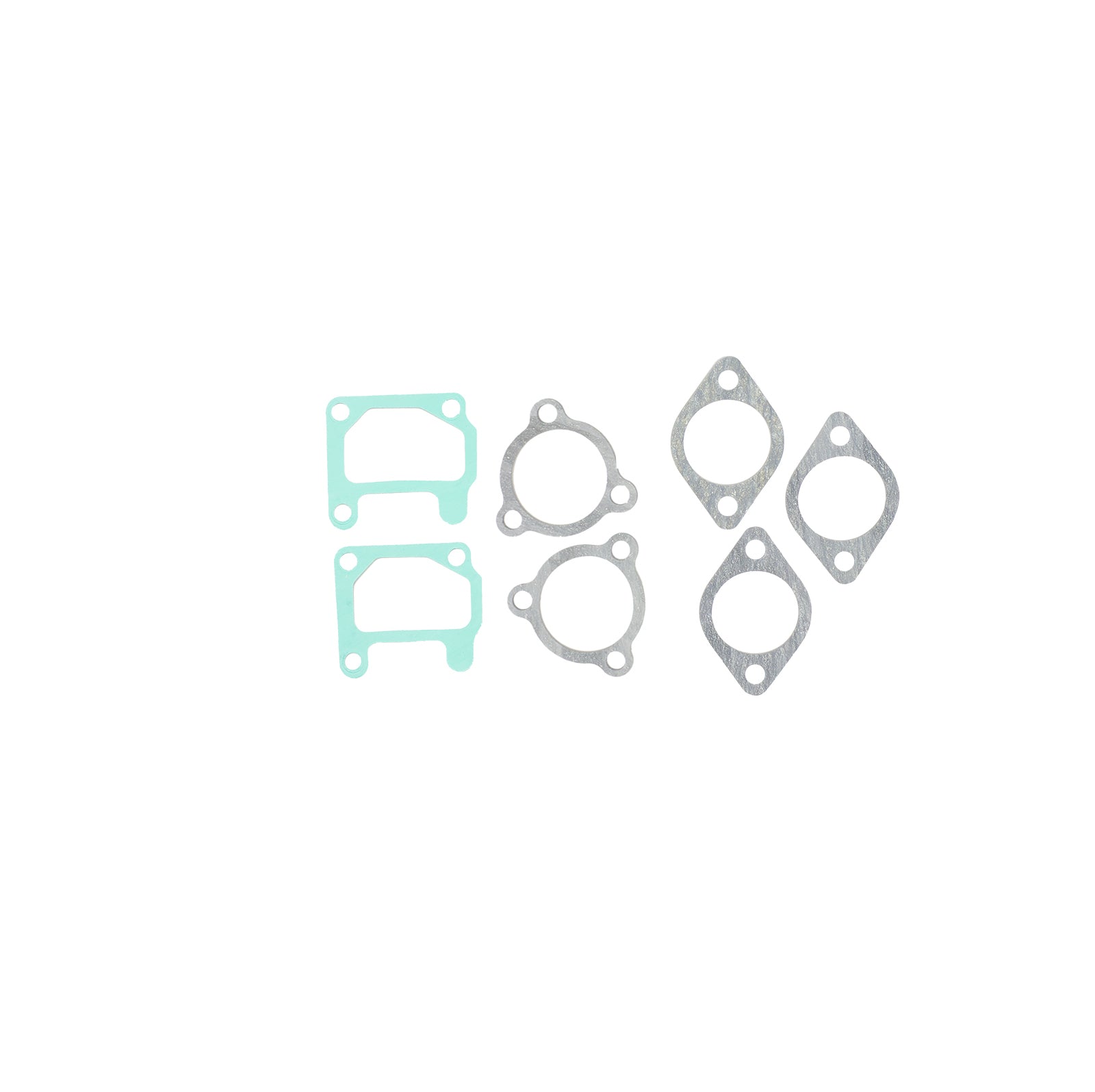 Intake gasket kit for Kawasaki Jet Ski JS550 and SX, fits 11009-3056, 11009-3057, and 16062-510