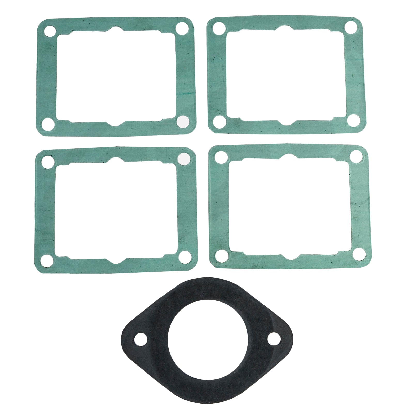 Intake gasket kit for Kawasaki Jet Ski 650SX, X2 and TS (1987–1990), fits part numbers 11009-3747 and 11060-3703