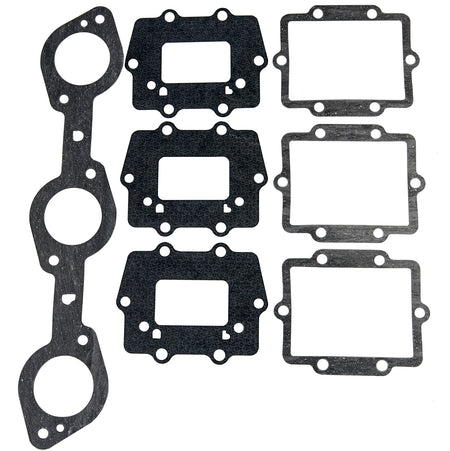 Intake gasket kit for Kawasaki STX STS and ZXI Jet Ski, includes part numbers 11060-3775, 11060-3717, 11060-3757