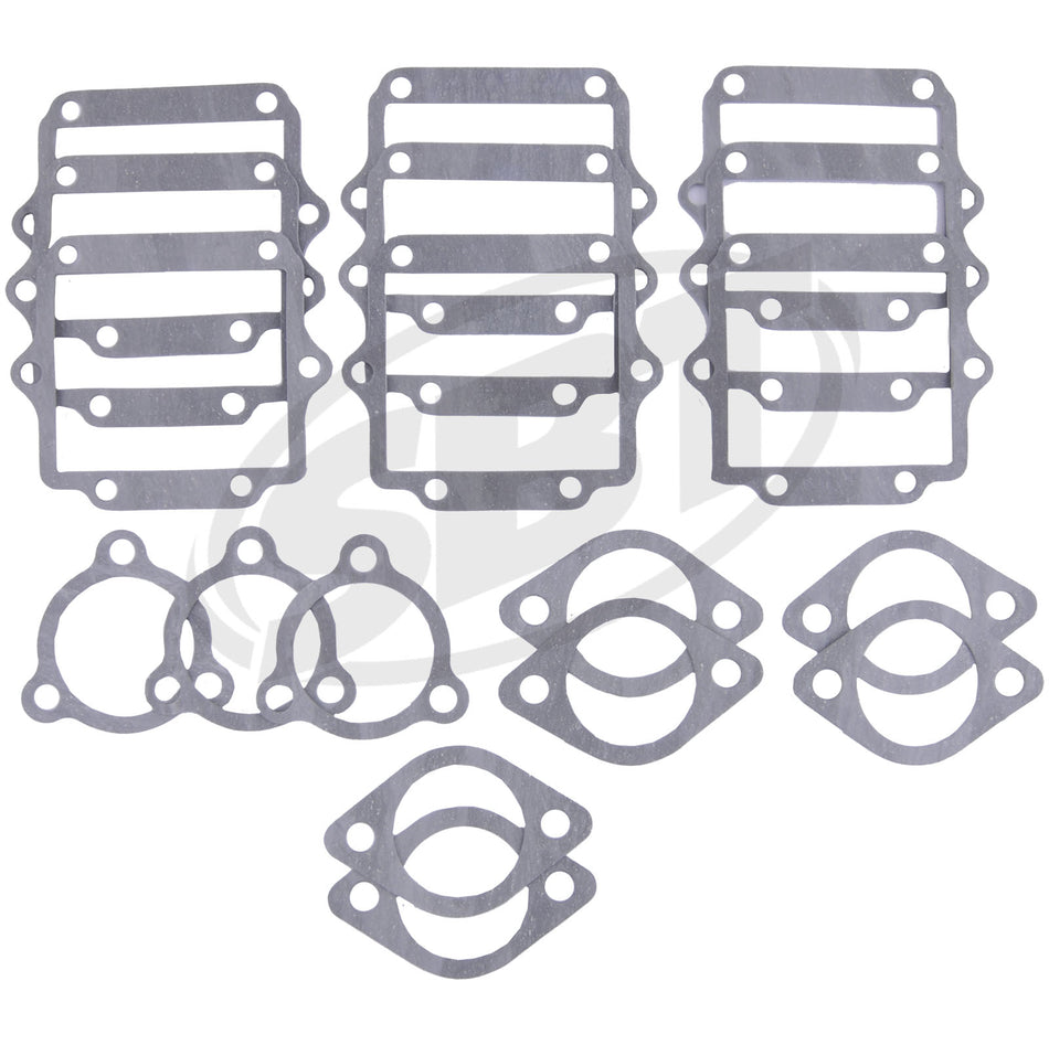 Intake gasket kit fits Polaris SL650, SL750, SL780, SLT750; replaces 3240128 and 3084148 for Tigershark Jet Ski