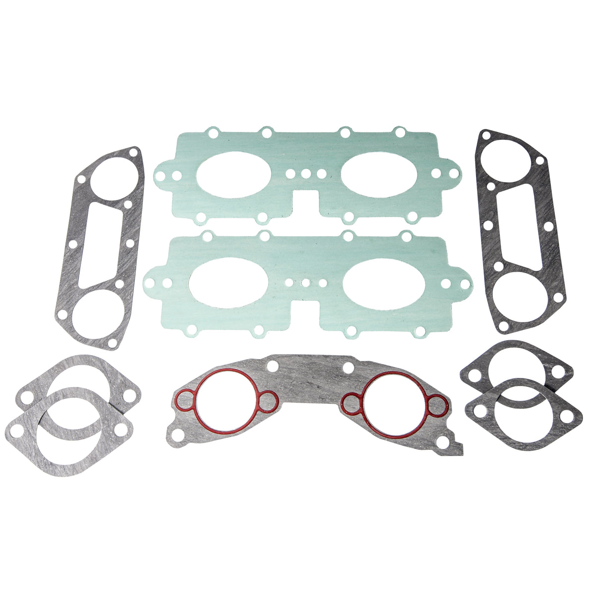 Intake gasket kit for Yamaha 62T-13566-00-00 and 62T-13556-00-00, fits WaveRunner Jet Ski