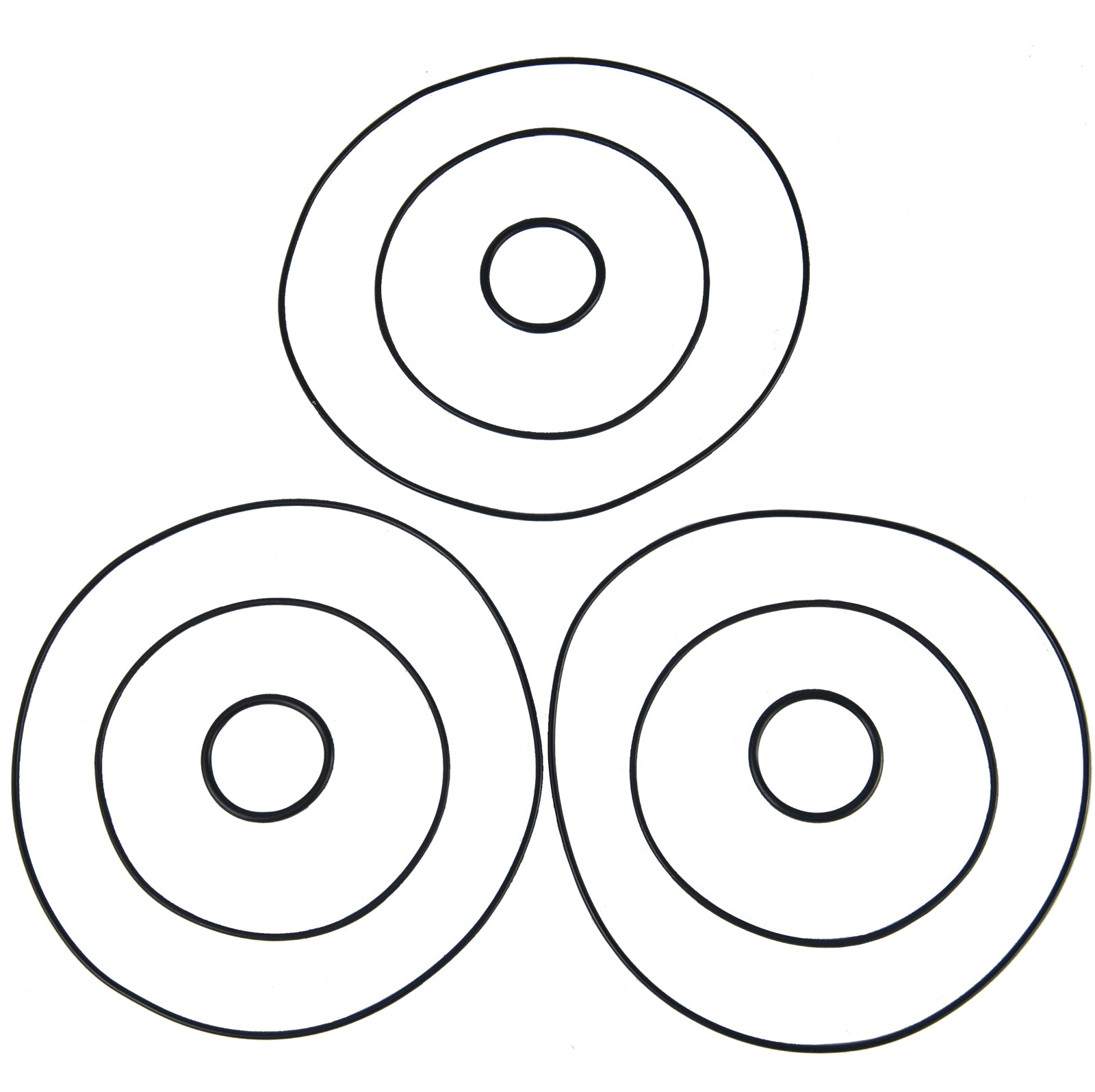 Head O-Ring Kit for Polaris SL900, compatible with 5410917, 5412232, 5411044 Jet Ski