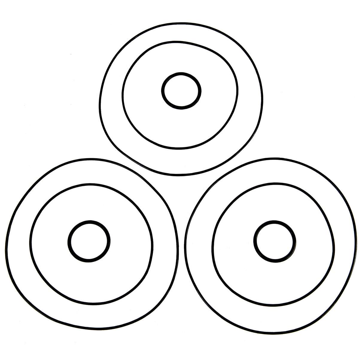 Head O-ring kit for Polaris Genesis SLTX SLX Virage, replaces 5410917 5412232 5410932 for Jet Ski engine sealing