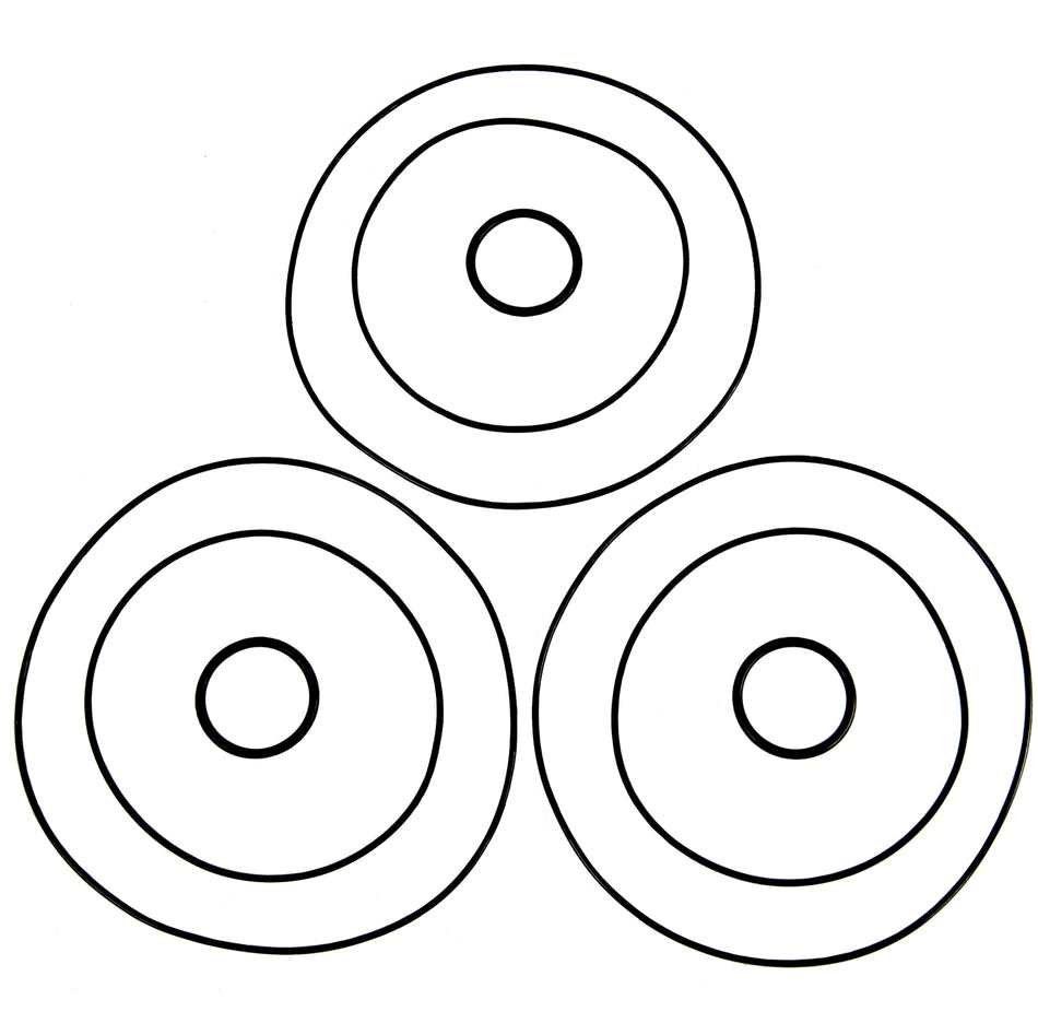 Head O-ring kit for Polaris Genesis SLTX SLX Virage, replaces 5410917 5412232 5410932 for Jet Ski engine sealing