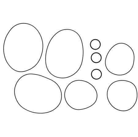 Head O-ring kit for Polaris Genesis SLTX SLX Virage, replaces 5410917 5412232 5410932 for Jet Ski engine sealing