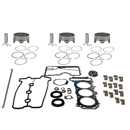 Engine rebuild kit for Yamaha TR1 1050 models, compatible with WaveRunner and Jet Ski applications