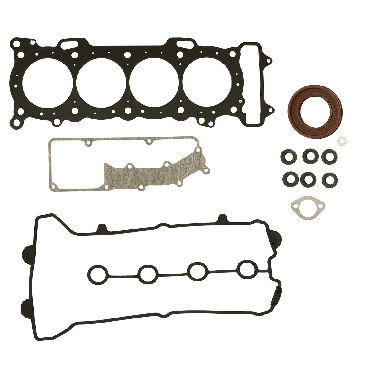 Engine rebuild kit compatible with Honda F12X R12X Jet Ski, including pistons, rings, gaskets, and bearings