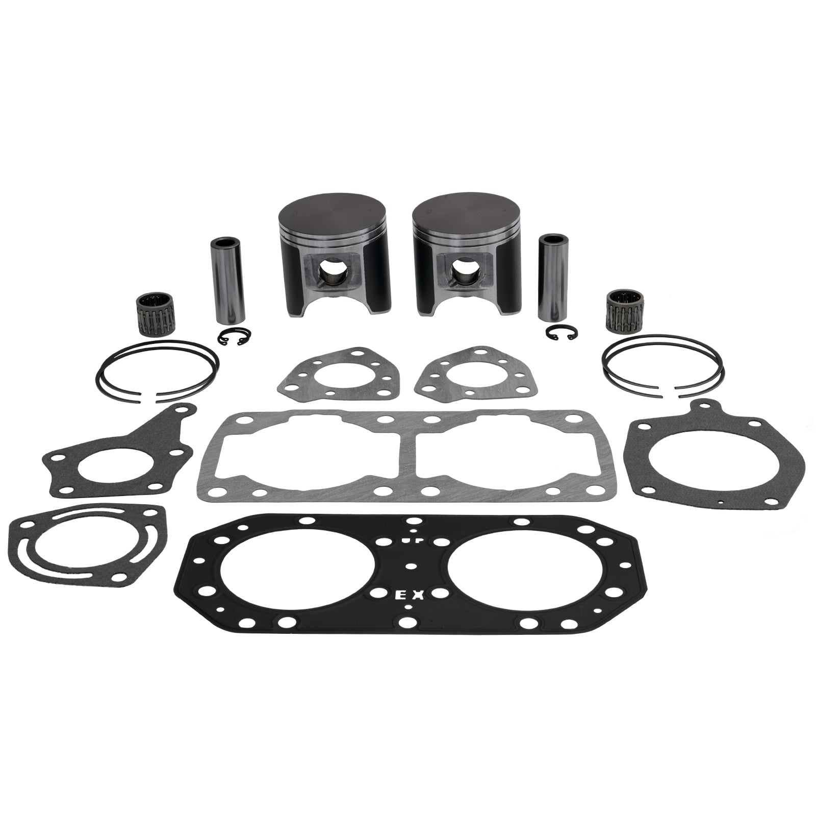 Top end kit for Kawasaki 750 STS and 750 STX Jet Ski; fits Honda, Polaris, Sea-Doo, Tigershark, Yamaha WaveRunner