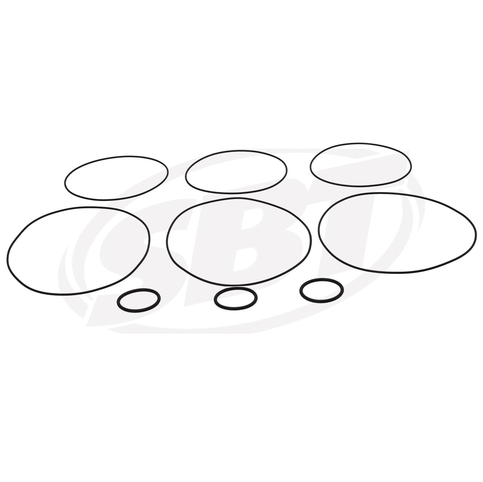 Top end kit for Polaris SLTX SL1050 SLX SLXH Jet Ski engine