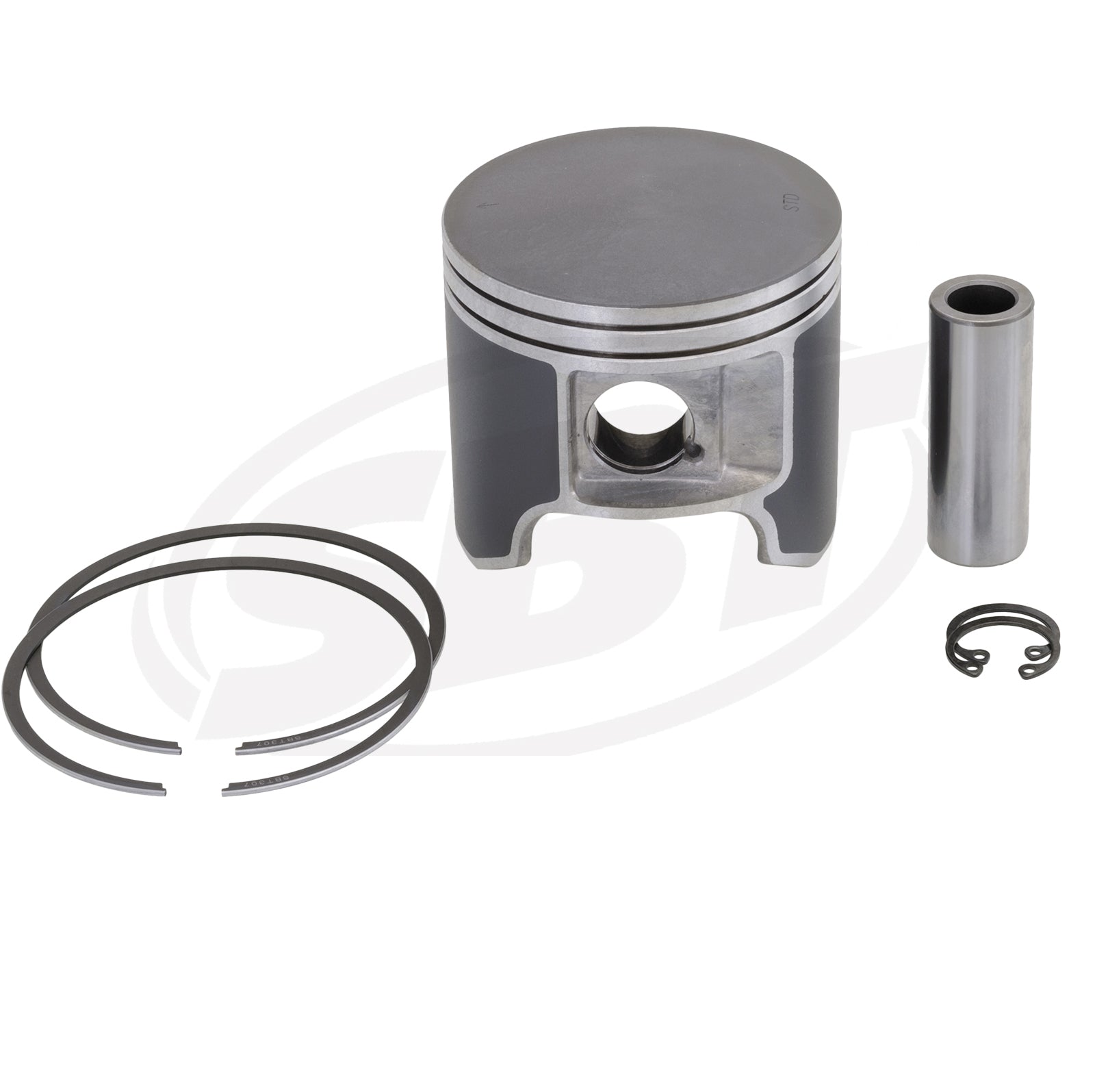 Top end kit for Polaris Octane Jet Ski with pistons, rings, gaskets, and seals