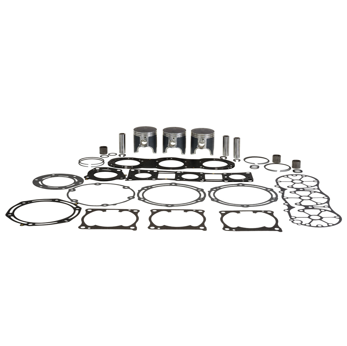 Top end kit for Yamaha WaveRunner and Jet Ski models XLT 1200, GP 1200R, XL 1200 LTD, XR 1800, and XL 700 for Honda Kawasaki Polaris