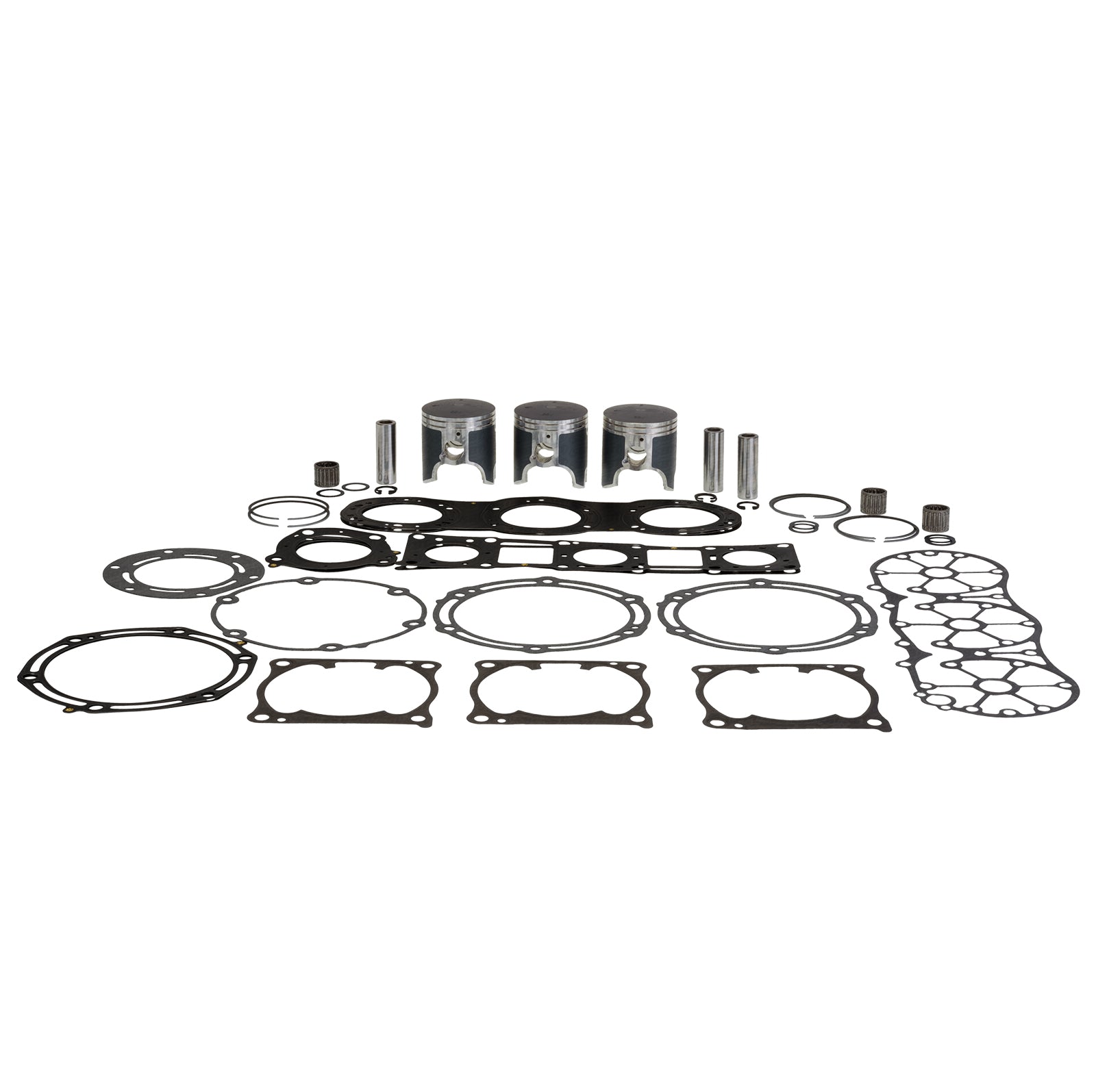 Top end kit for Yamaha WaveRunner and Jet Ski models XLT 1200, GP 1200R, XL 1200 LTD, XR 1800, and XL 700 for Honda Kawasaki Polaris