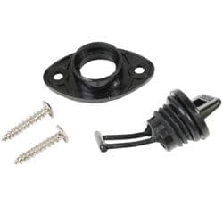 Drain plug for select Sea-Doo Explorer, Speedster, Sportster and GTS models; fits Honda, Polaris and Jet Ski applications