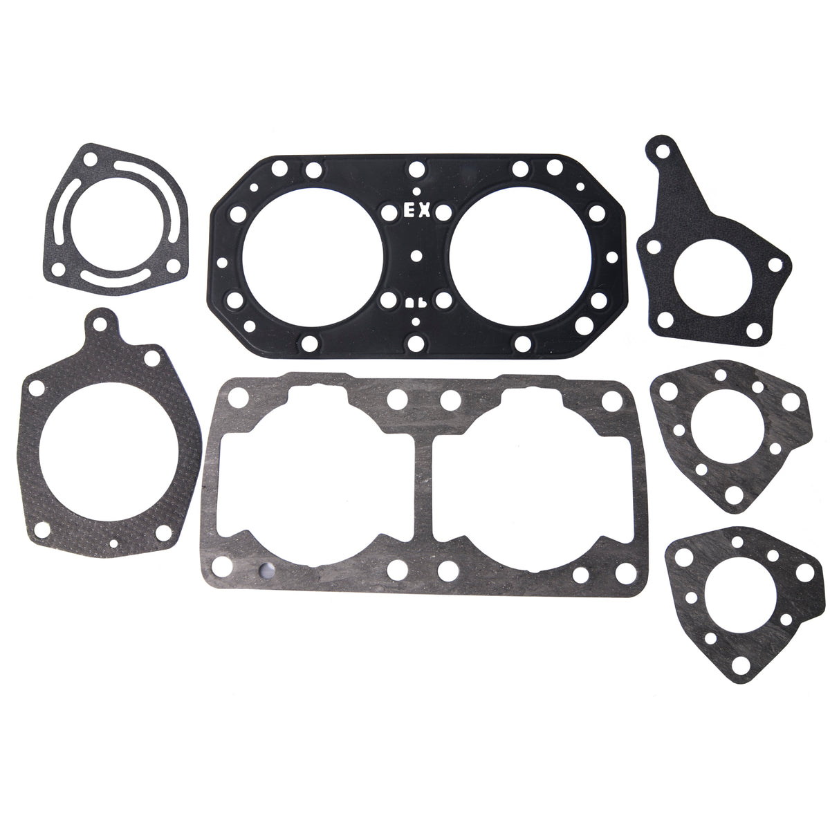 Top end gasket kit for Kawasaki Jet Ski SXI Pro SX, fits part numbers 11004-3708, 11060-3711, and 11060-3712
