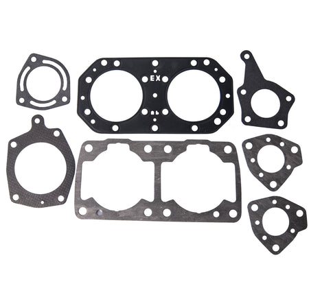 Top end gasket kit for Kawasaki Jet Ski SXI Pro SX, fits part numbers 11004-3708, 11060-3711, and 11060-3712