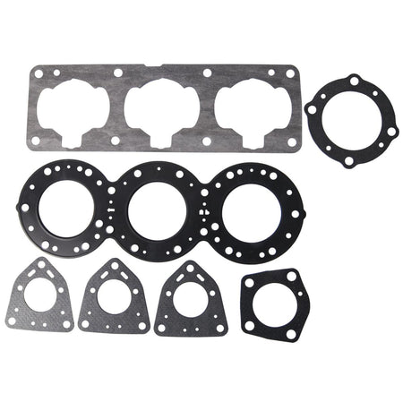 Top end gasket kit compatible with Kawasaki 11004-3713, 11060-3752, 11060-3771 for Jet Ski engines