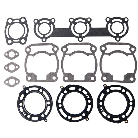 Top end gasket kit fits Polaris SLT780, SL780 and SLX780; replaces 3240251, 3240249 and 5830038 Jet Ski