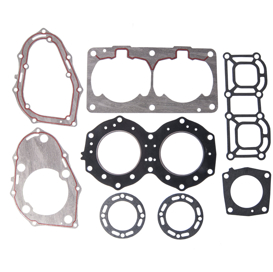 Top end gasket kit fits Yamaha 6R7-11181-00-00 and 6M6-11351-00-00 for WaveRunner Jet Ski engine repair