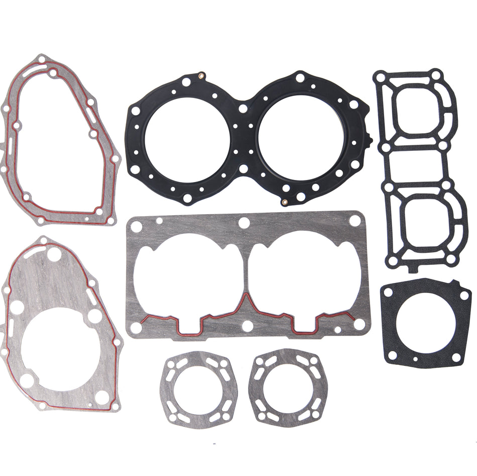 Top end gasket kit fits Yamaha 64X-11181-00-00 and 6M6-11351-A2-00 for WaveRunner Jet Ski engines