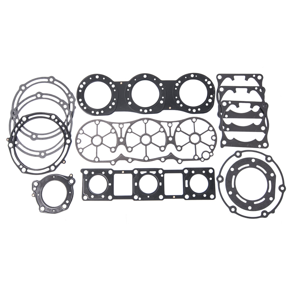 Top end gasket kit fits Yamaha 66E-11351-01-00 and 66V-11193-00-00 for WaveRunner Jet Ski engines