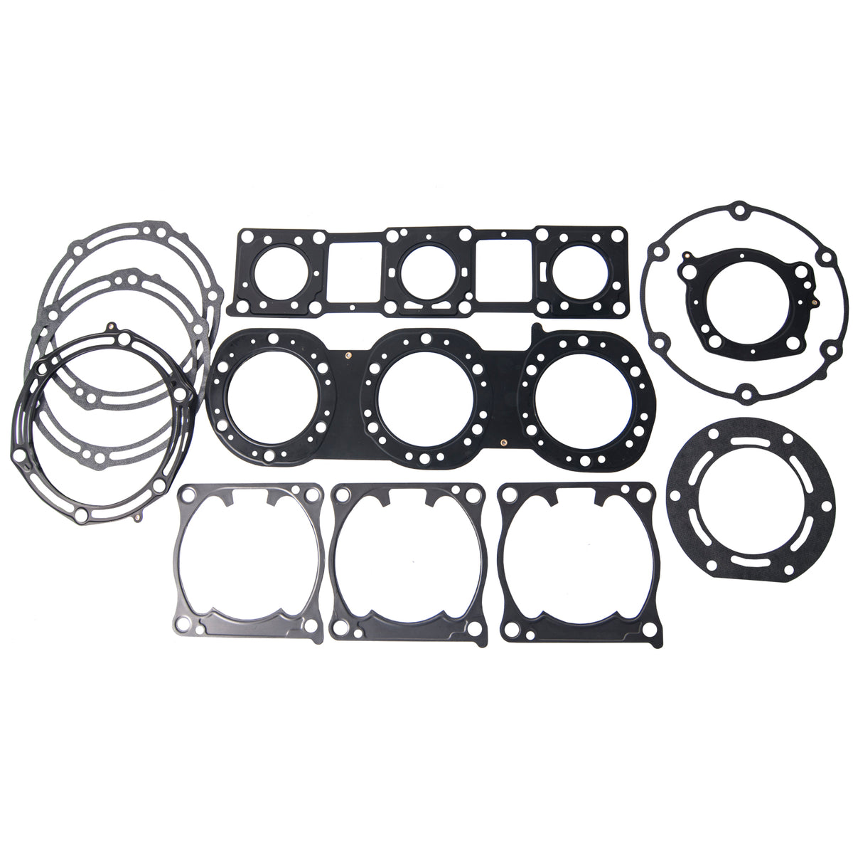 Top end gasket kit for Yamaha 66E-11351-01-00 and 60T-11181-10-00, fits WaveRunner Jet Ski engines