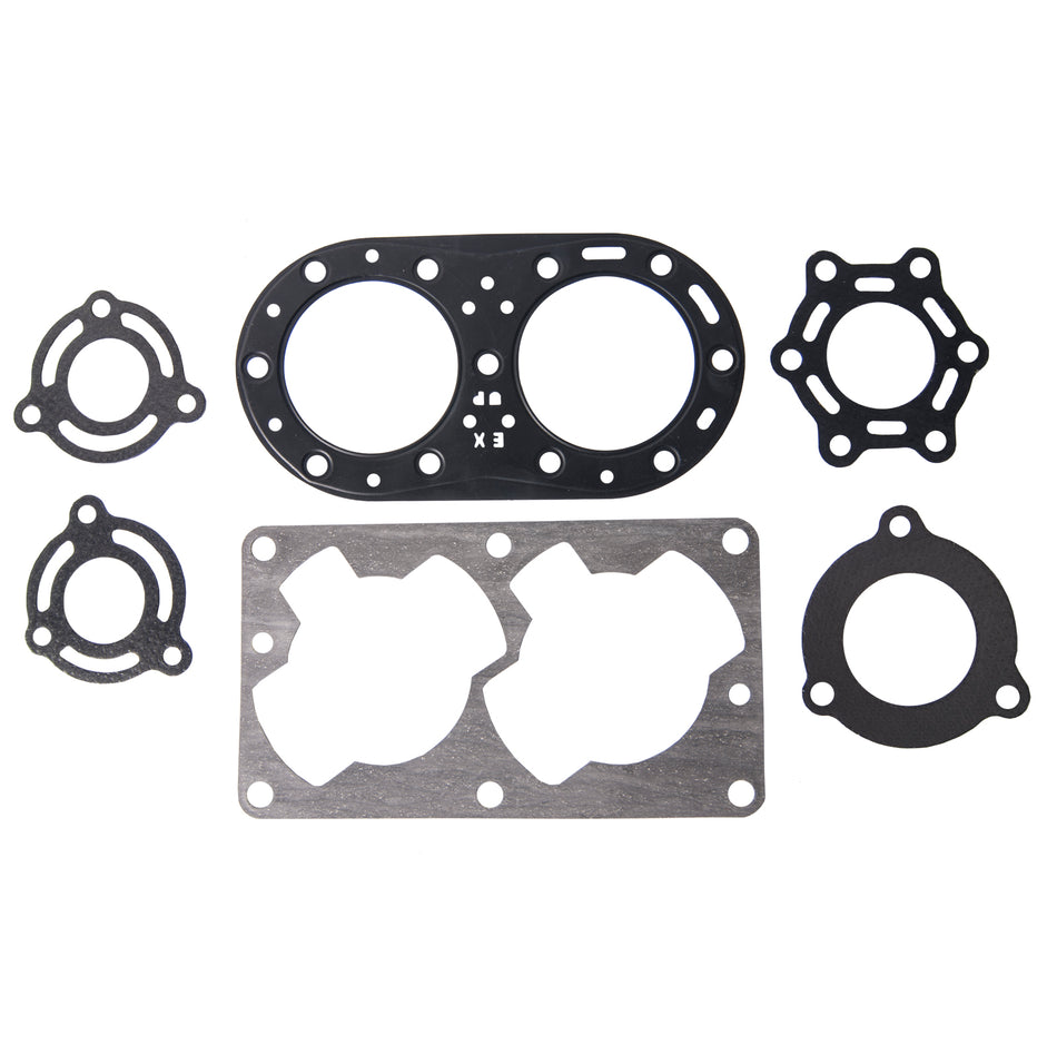 Top end gasket kit compatible with TigerShark Jet Ski 640, replaces part numbers 3008-174, 3008-050, and 3008-080