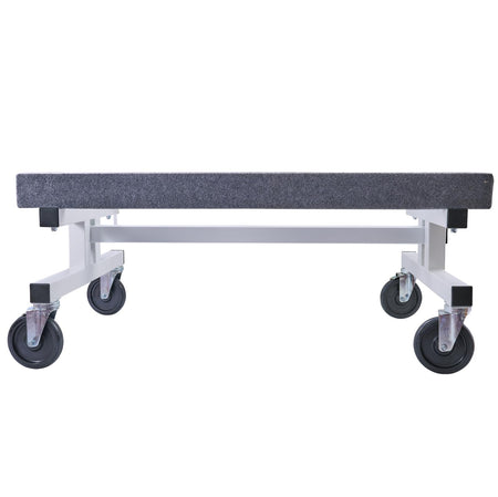 Reinforced PWC shop cart trailer, 19-inch height, adjustable bunks 14 or 20 inches for Jet Ski