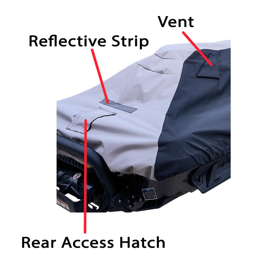 Watercraft Superstore trailerable storage cover vents for 2010-14 Yamaha VX/VX Sport WaveRunner Jet Ski