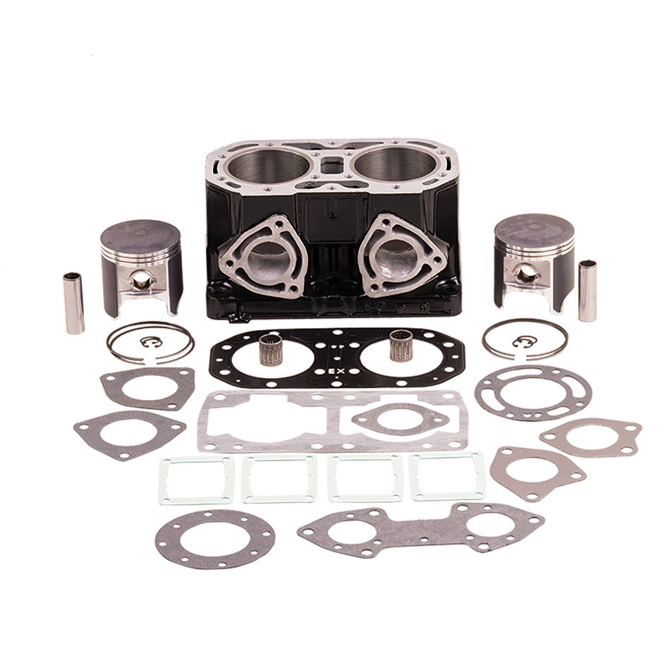 SBT STD bore cylinder exchange top-end kit for Kawasaki 650 X2, 650 SX, Jetmate, TS, and SC Jet Ski