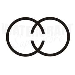 Ring set for Yamaha 6D3-11603-00-00 fits VX110 Deluxe, AR210, SX210 and VX110 Cruiser WaveRunner Jet Ski