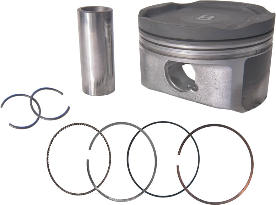 Piston and ring kit for Yamaha 6S5-11631-10-B0 and 6ET-11631-00-B0, WaveRunner and Jet Ski engines