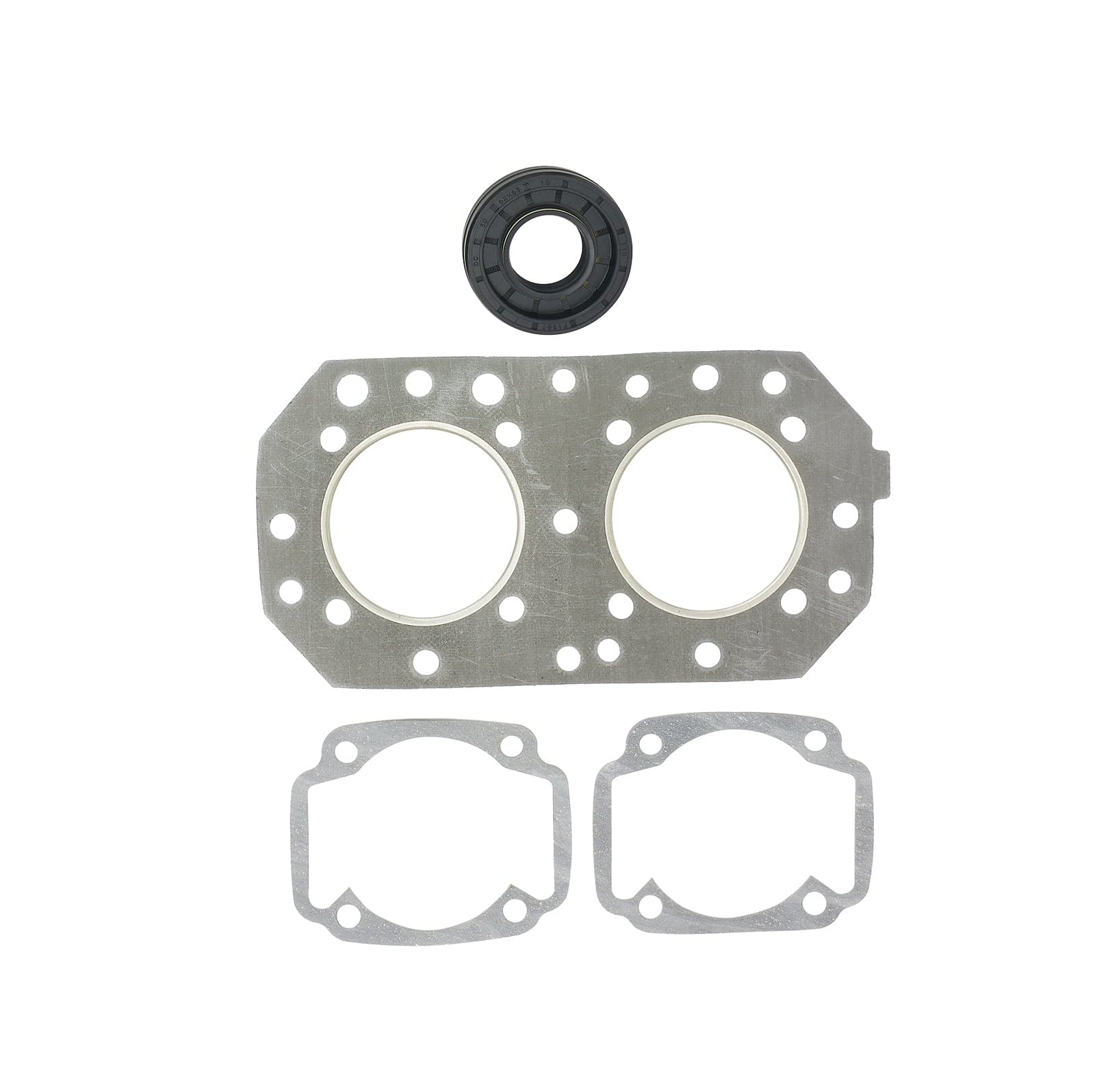 Complete gasket kit for Kawasaki JS440, compatible with 11004-3019 and 11009-3054 Jet Ski
