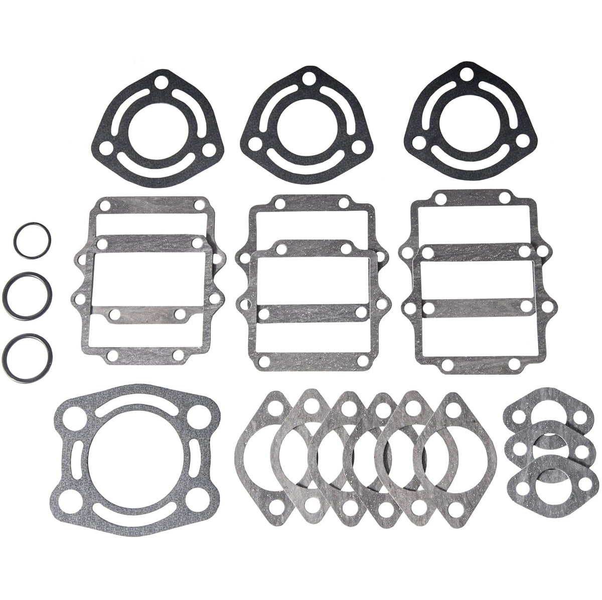 Gasket kit fits Polaris SL650, SL750, and SLT750 Jet Ski, replaces part numbers 3240163, 3082937, and 3084148