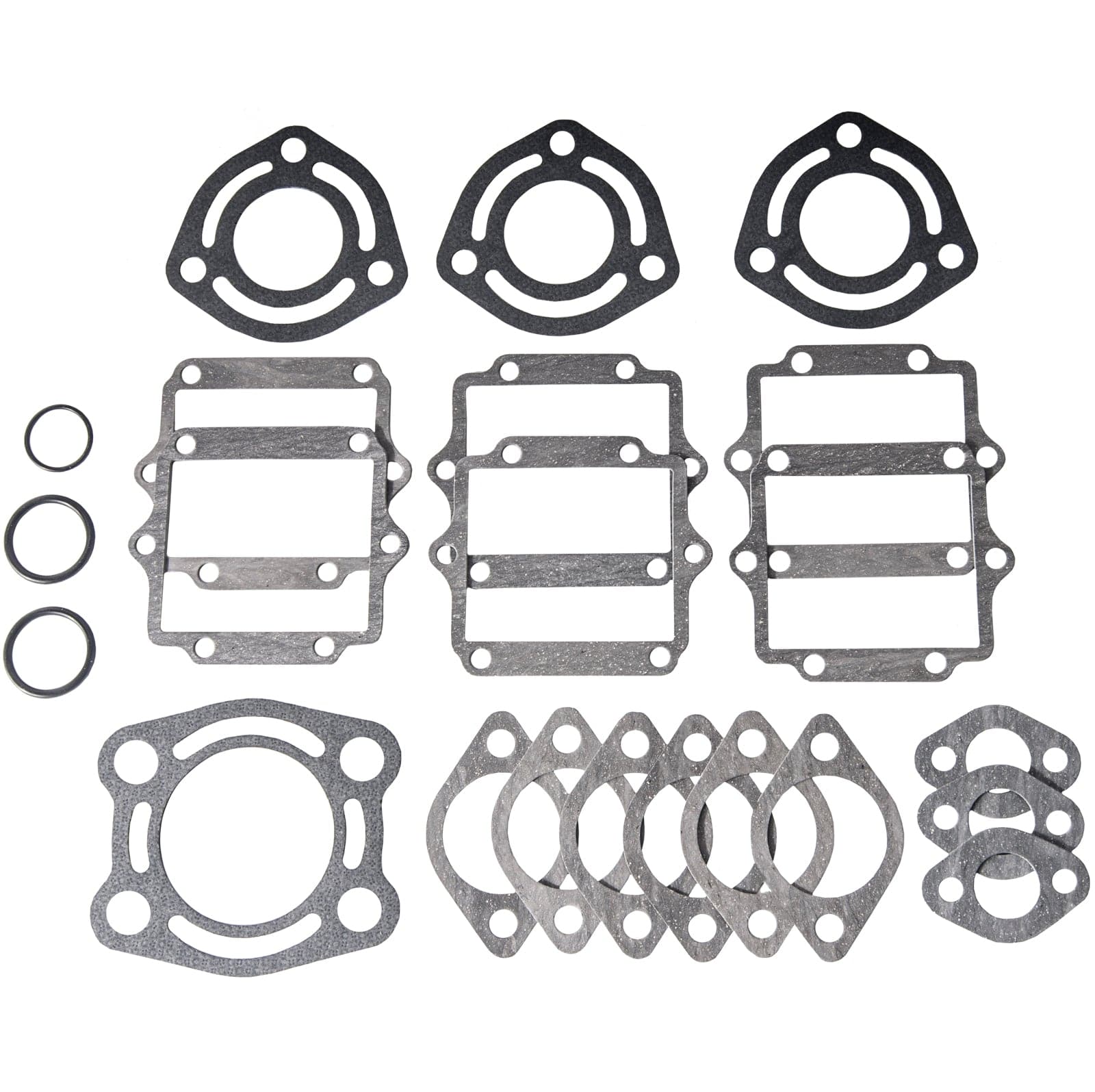 Gasket kit fits Polaris SL650, SL750, and SLT750 Jet Ski, replaces part numbers 3240163, 3082937, and 3084148