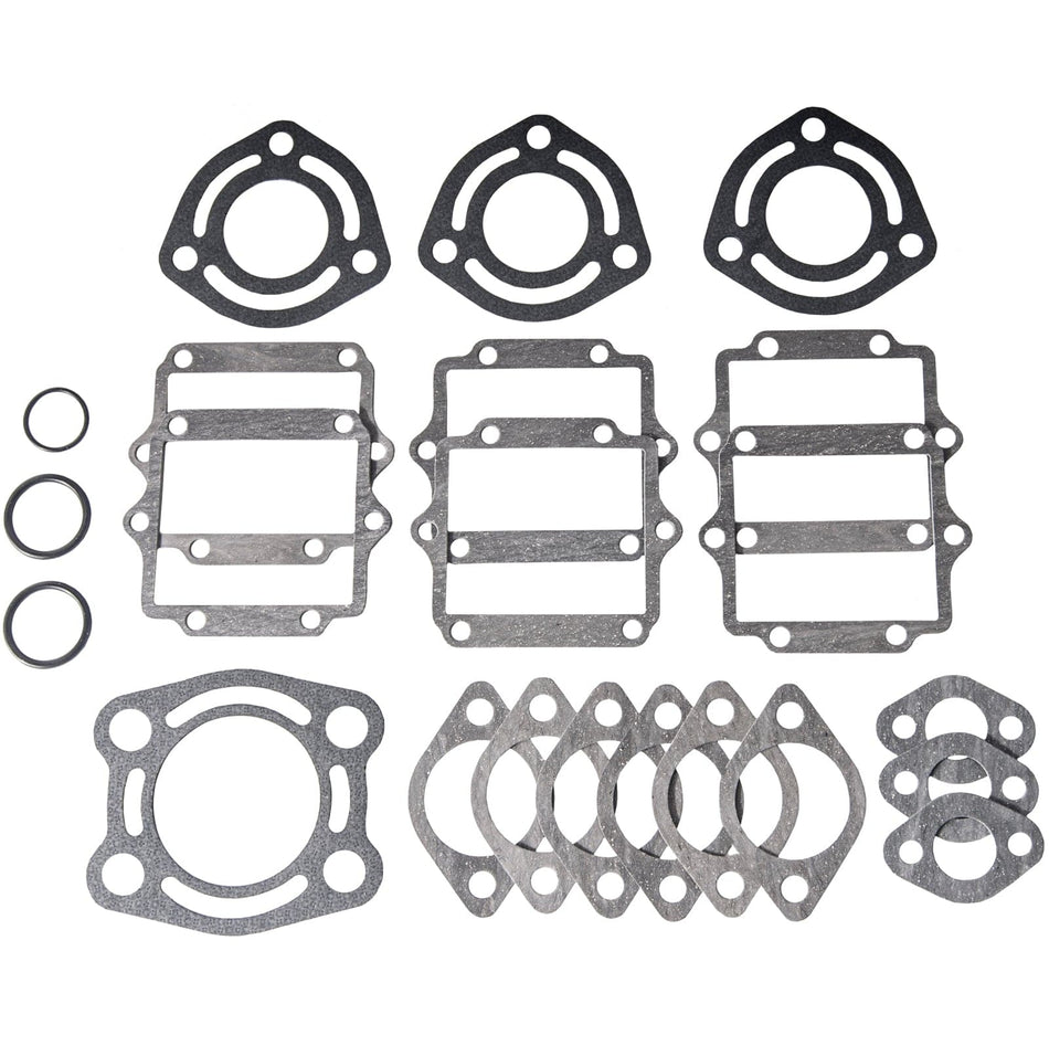 Gasket kit fits Polaris SL650, SL750, and SLT750 Jet Ski, replaces part numbers 3240163, 3082937, and 3084148
