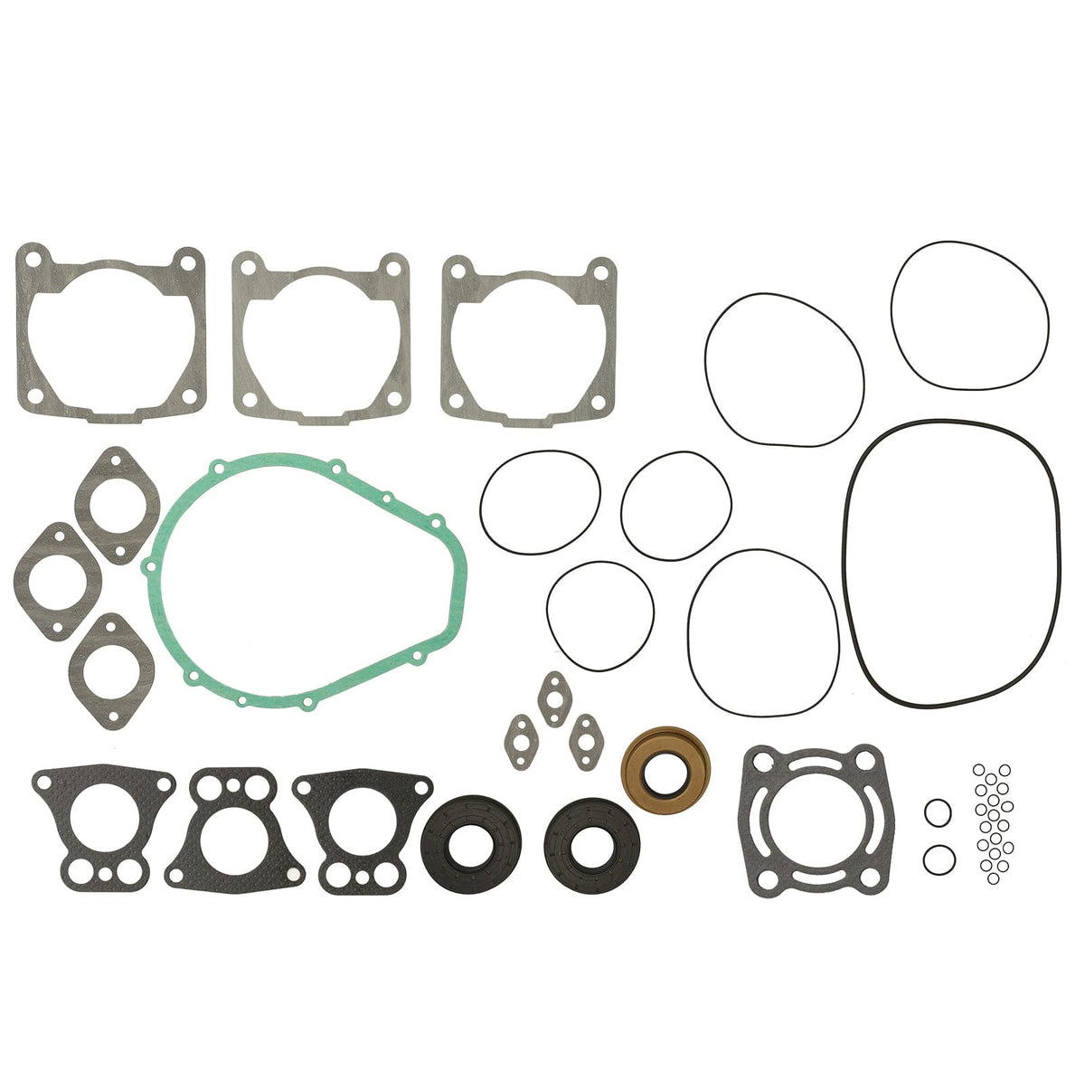 Complete gasket kit for Polaris Genesis I and Virage Jet Ski, fits part numbers 5811550, 5830123, 5411573