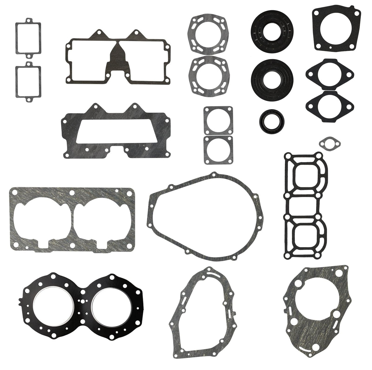 Complete gasket kit fits Yamaha 6M6-11351-A1-00 and 6R7-11181-A1-00 for WaveRunner Jet Ski engines