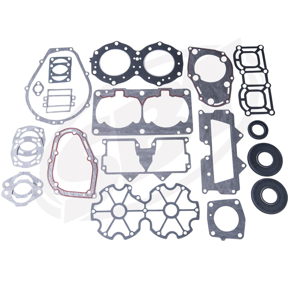 Complete gasket kit for Yamaha 6M6-11193-A1-00 and 6M6-11181-A1-00, fits WaveRunner Jet Ski engines