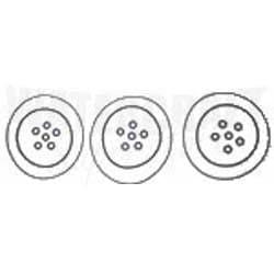 TigerShark head O-ring kit for 900 and 1000 models, fits part numbers 3004-081, 3003-227, 3004-080 Jet Ski