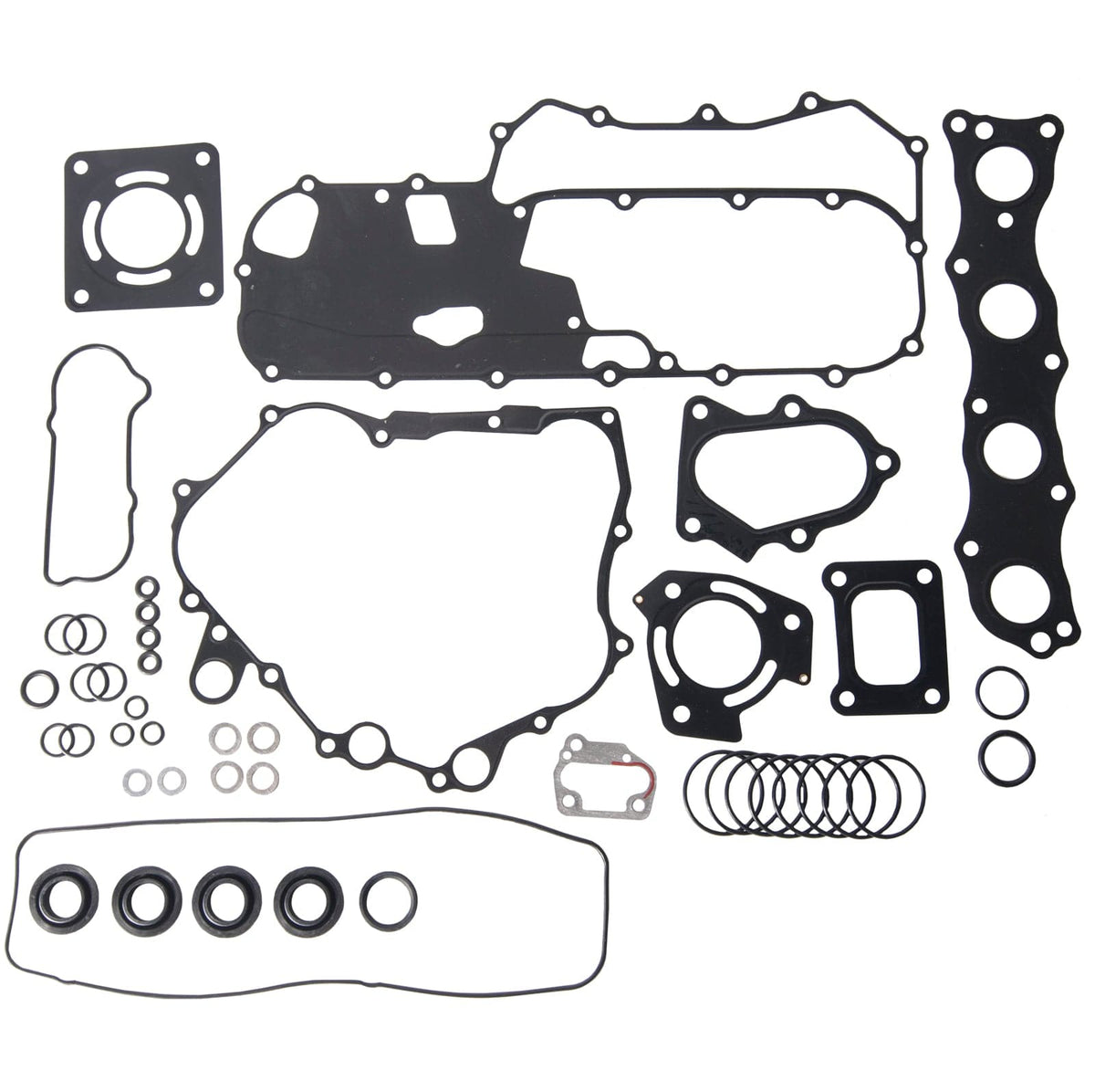 Installation gasket kit for Honda Jet Ski, fits 15615-HW1-672, 11392-HW1-672, and 18115-HW1-671
