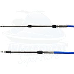 Steering cable for Kawasaki 650 X2 Jet Ski, compatible with part number 59406-3721, fits 1991-1995 models