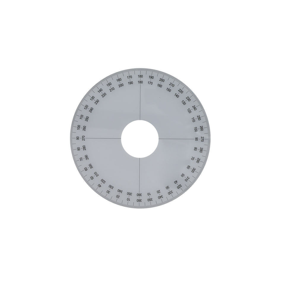 Degree wheel compatible with 529035607 Sea‑Doo 2‑Stroke rotary valve engines for timing setup on Sea-Doo Jet Ski