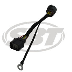Kawasaki diagnostic replacement relay cable for Jet Ski with molded connectors