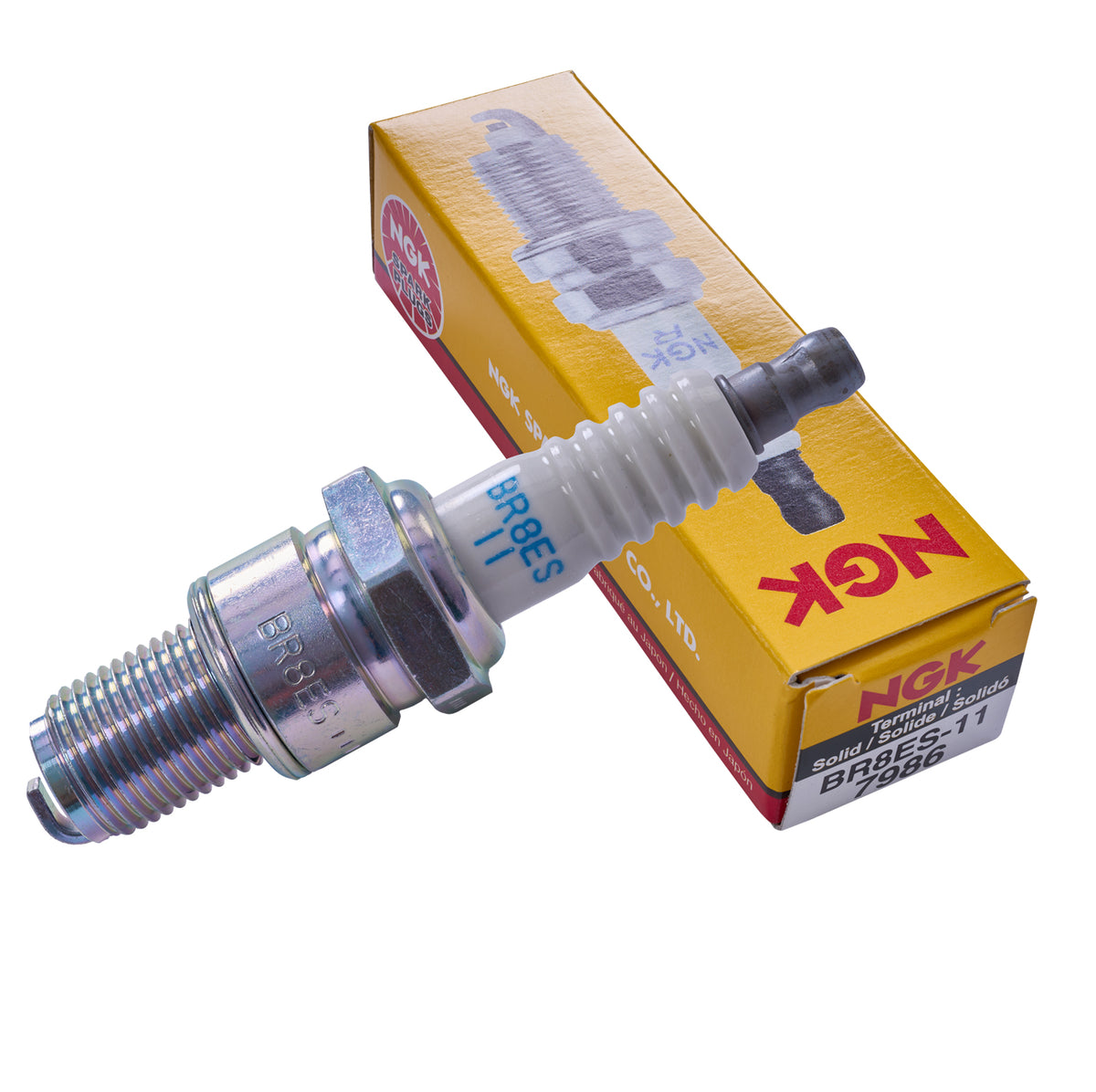 NGK BR8ES-11 spark plug for Yamaha WaveRunner Jet Ski XL, GP and XLT models