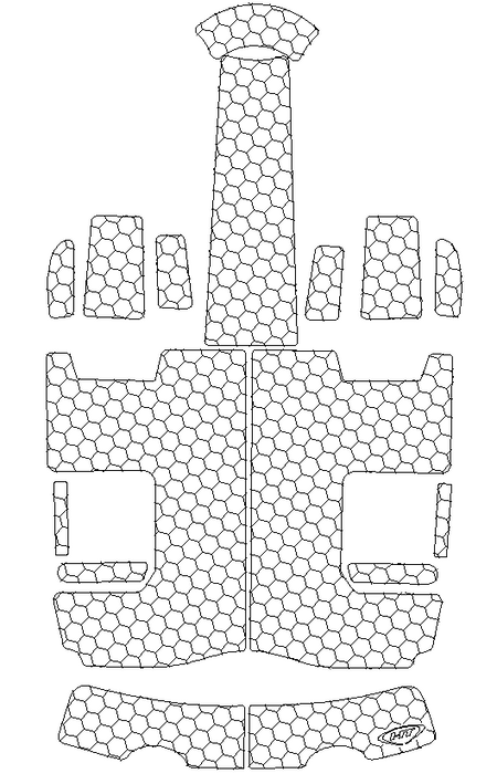 Pro Series complete mat kit for Sea-Doo Utopia 185 Jet Ski (2001–2005)