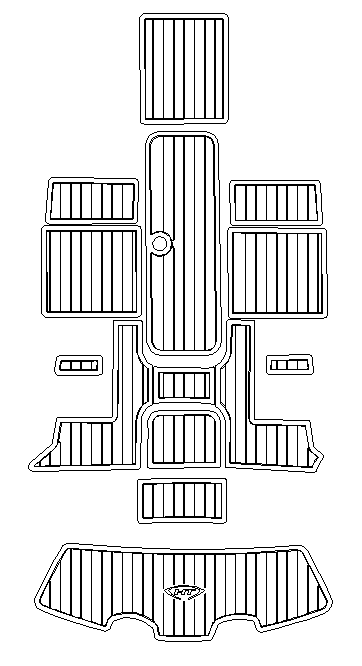 Pro Series complete mat kit for 2012 Challenger 180, Sea-Doo Jet Ski