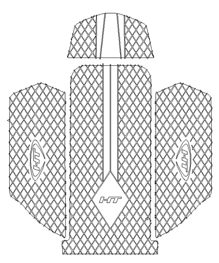 Pro Series SX-R (17-24) with 2-inch corner kicks for Kawasaki Jet Ski